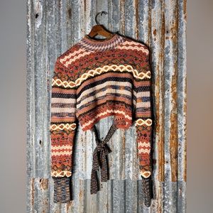 Beyond the Radar cropped sweater